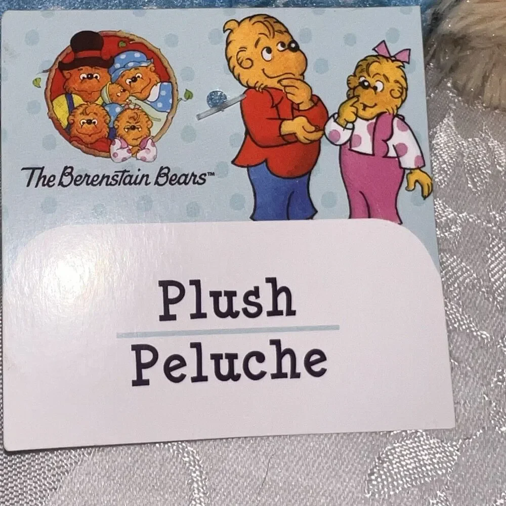 New 2024 The Berenstain Bears Mama & Brother Small Plush Teddy Bear PBS